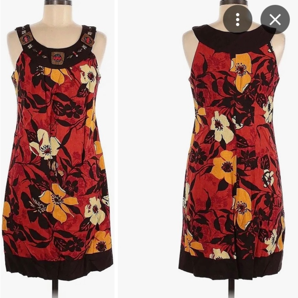 Signature by Robbie Bee boat neck dress